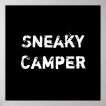 Sneaky Camper. Gamer Print