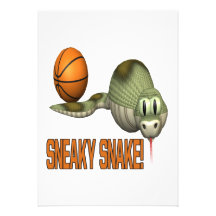Sneaky Snake Personalized Invites