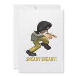 Sneaky Sneaky invitations