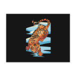 sneaky tiger post cards