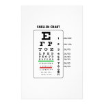Snellen Chart (Eye Exam Chart) Customized Stationery