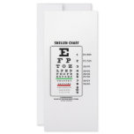 Snellen Chart (Medical Visual Acuity Testing) rack cards