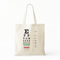Snellen Eye Chart Bag