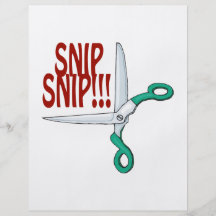 Snip Snip Flyers