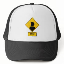 Sniper Ahead Warning Sign (Head Shot)