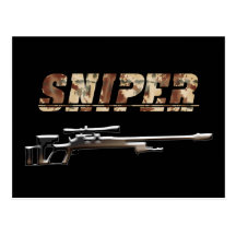Sniper Postcards