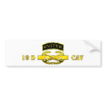 Sniper Tab 19D Cav Scout Bumper Sticker
