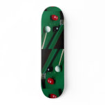 Snooker equipment custom skateboard