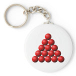 Snooker Triangle Key Chains