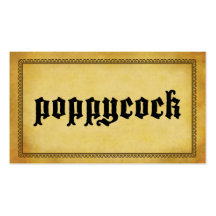 Snooting Cards (Poppycock) Business Card Template