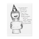 Snoring postcards