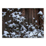 Snow Abstract Merchandise cards