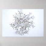 Snow Abstract posters