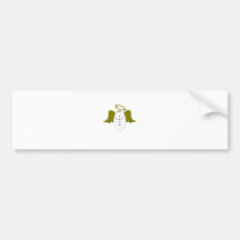 Snow Angel Bumper Stickers