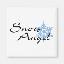 Snow Angel Magnet