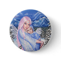 Snow Angels Pinback Button