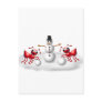 snow ants postcards