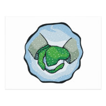 Snow Ball Post Card