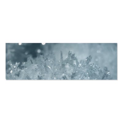 Snow balls 2, gift tag business card template by Boogybunny