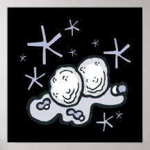 Snow Balls Posters