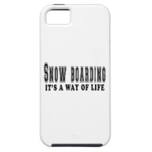 Snow Boarding It's way of life iPhone 5 Cases