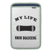 Snow Boarding My Life Sleeve For MacBook Air