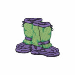 Snow Boots embroidered shirts