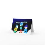 SNOW BOTS CHRISTMAS CARD