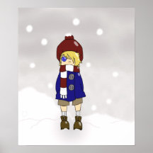 Snow Boy Poster