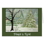 Snow Bunnies by Devyn Samara Greeting Card