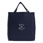 Snow Bunny embroidered bags