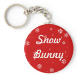 Snow Bunny keychains
