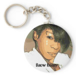 Snow Bunny Keychain