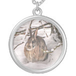Snow Bunny Personalised Necklace