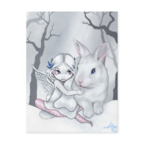 "Snow Bunny" Postcard