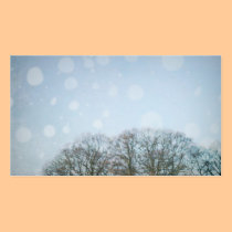 Snow Business Card business cards