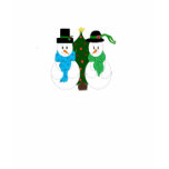 Snow Couple t-shirts