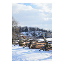 Snow Covered Battleground 1 Photo Art