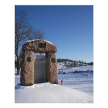 Snow Covered Battleground 2 Photo Art