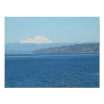 Snow Covered Mount Baker Photo