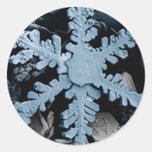 Snow Crystal 2 Stickers