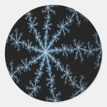 Snow Crystal Sticker