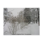 Snow Day Postcards