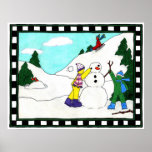 Snow Day Poster posters