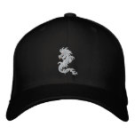 Snow dragon embroidered hats