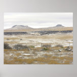 Snow Dusted Mountain Print