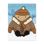 Snow Egg Postcard