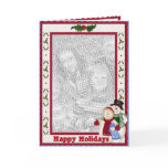 Snow Family Greetings cards