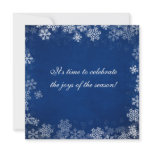 Snow Flurry Invitation