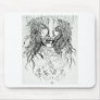 Snow girl mousepad